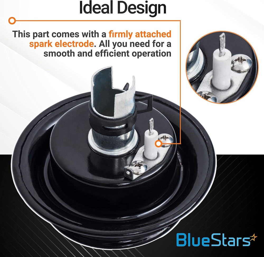 Maytag MGR4452BDW Range Oven Surface Igniter and Burner (4 Pack)