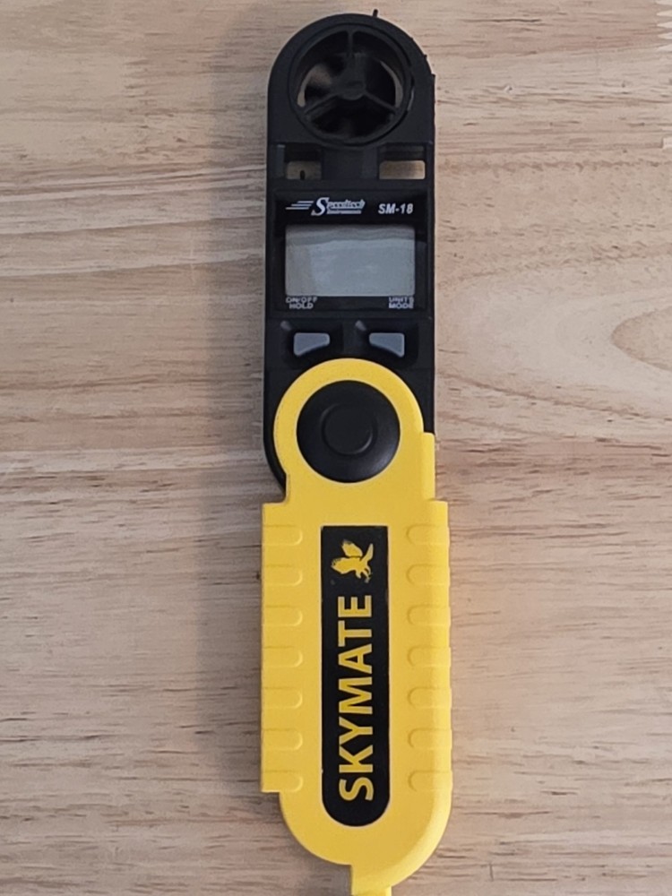 Skymate by Speedtech SM-18 Weather & Temperature Meter. See Notes