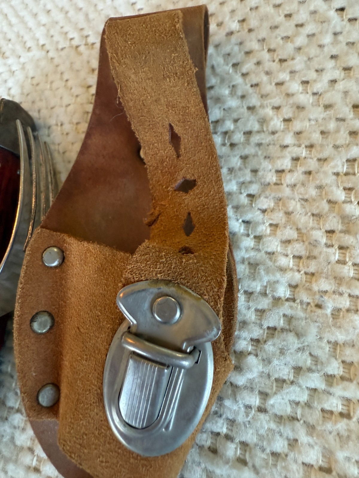 Vintage Japan Camp Knife, Fork, Spoon, etc