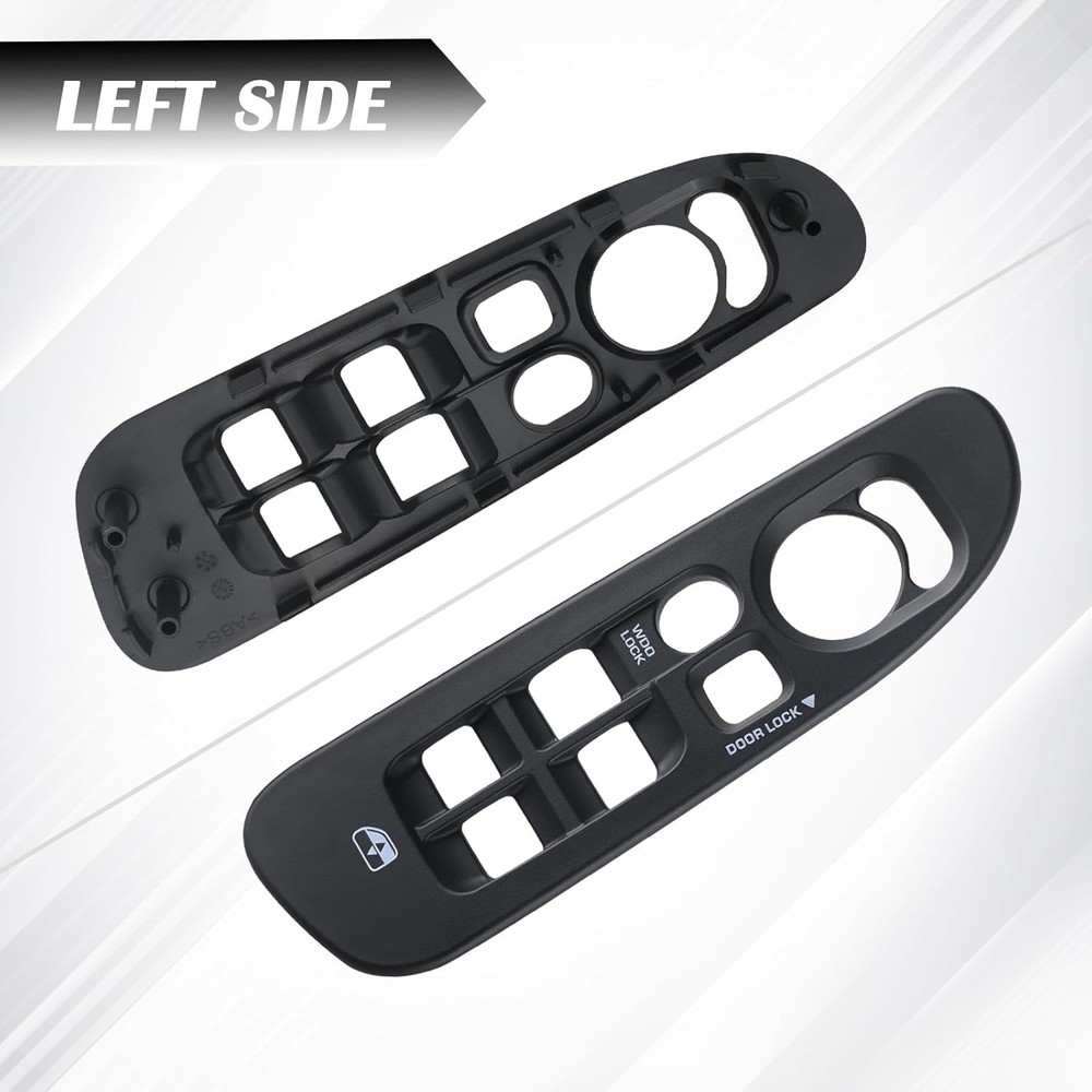 TQPONLY Door Window Switch Bezel,Front Driver and Passenger Side Compatible with
