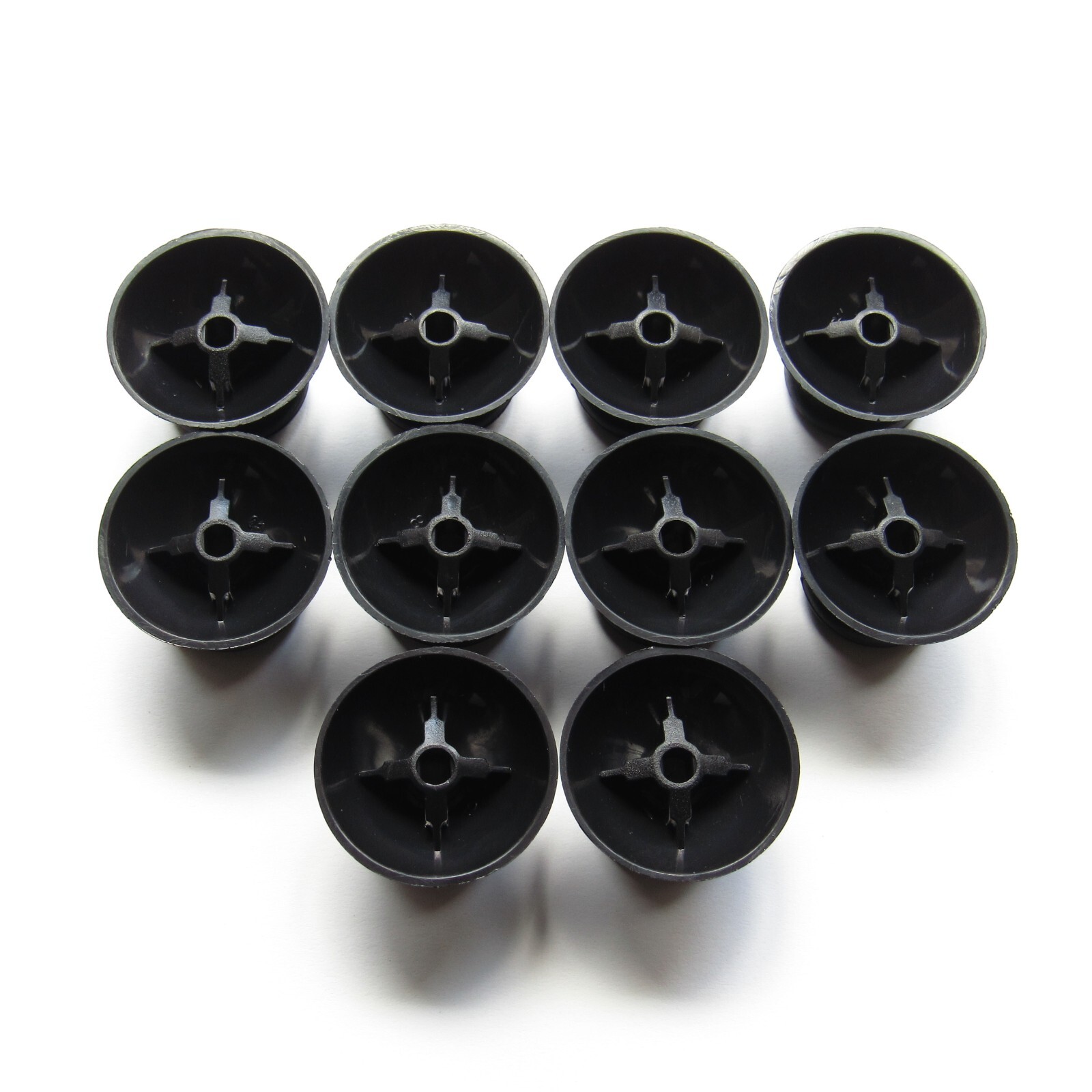 10 Original Xbox Thumbsticks Joysticks Black Replacement Analog Sticks NEW