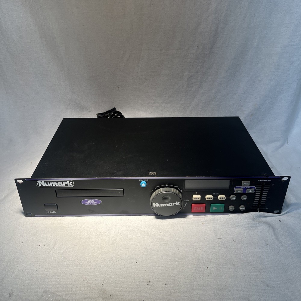 Numark CDN-12 Professional CD Compact Disc Player - TESTED