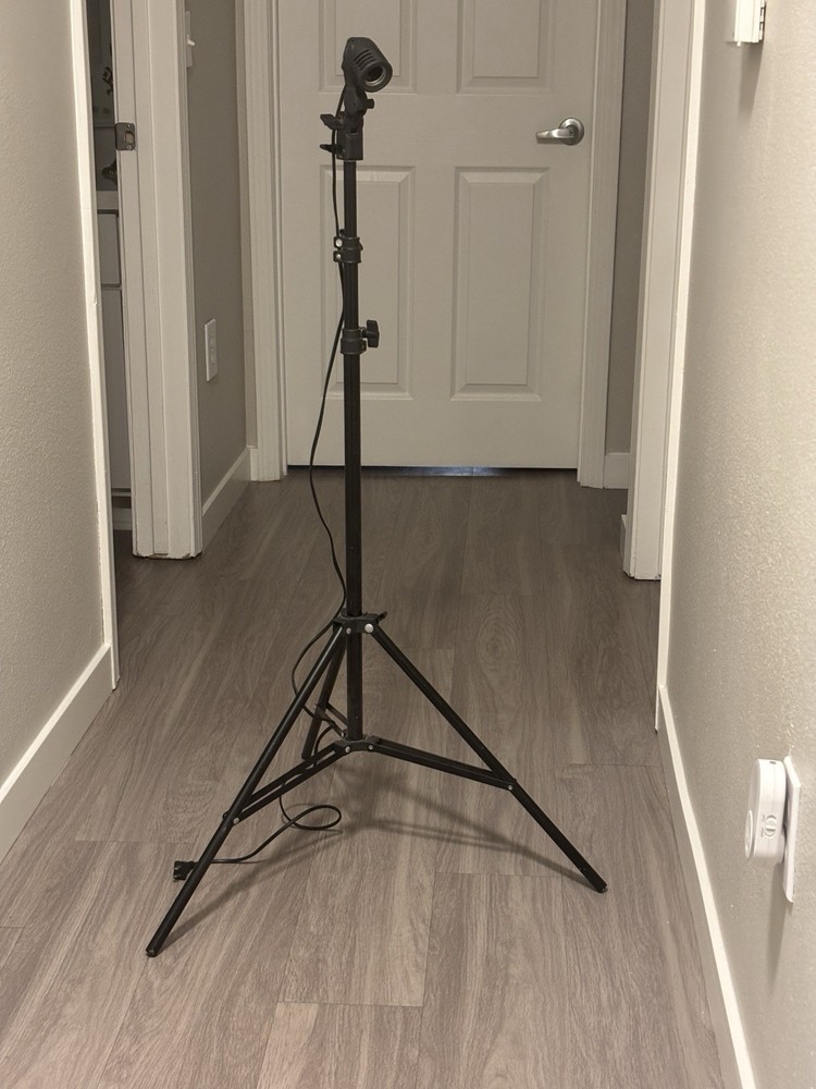 Black Studio Light Stand