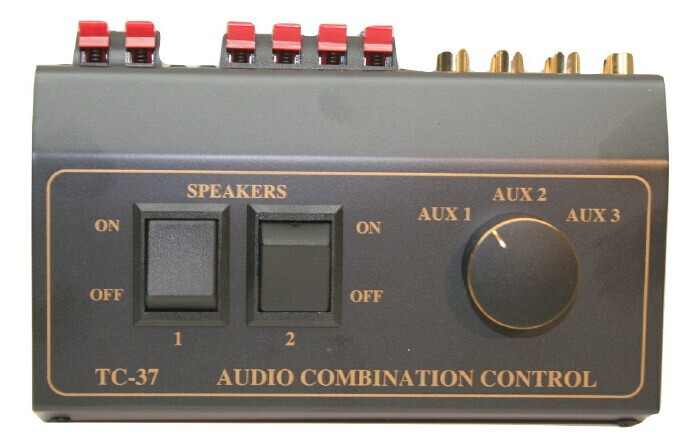 Add Both Inputs and Outputs with ONE Device; Our TEC TC-37 Source/Speaker Switch