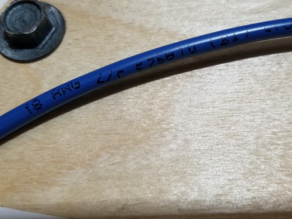 Southwire/Tappan F40015 18/2C Solid Shielded Fire Alarm Cable Riser Blue /100ft