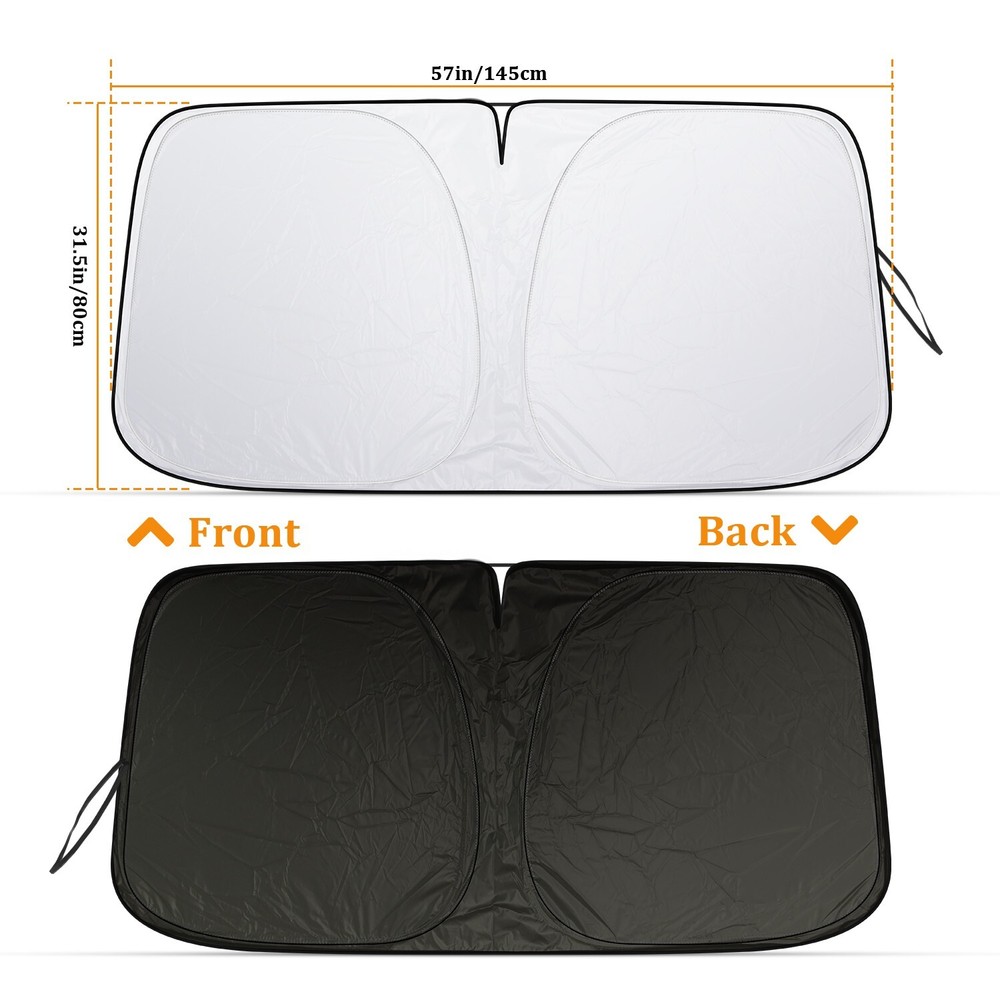 For Honda Foldable Car Windshield Sun Shade Shield Visor Foldable UV Heat Block