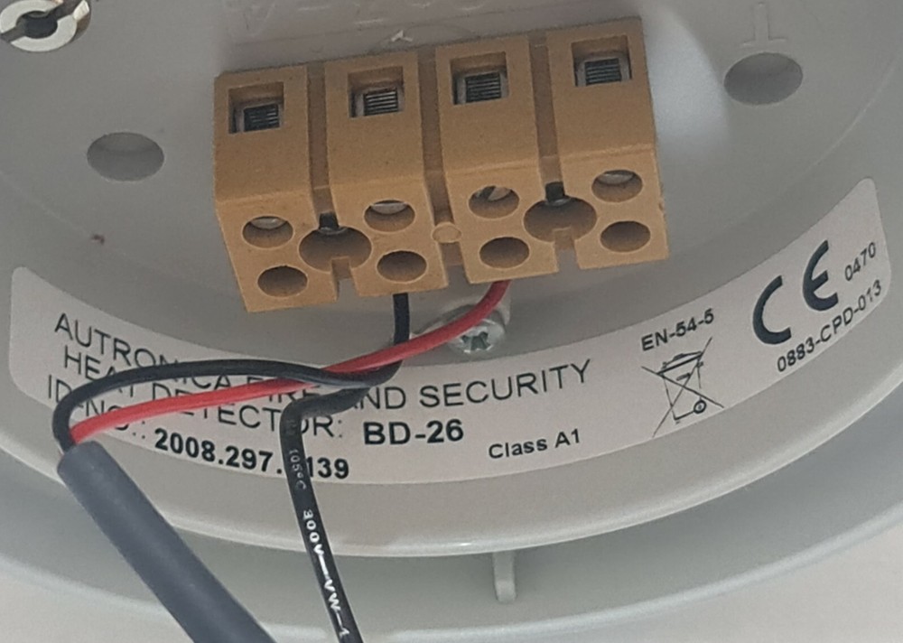 AUTRONICA BD-26 HEAT DETECTOR