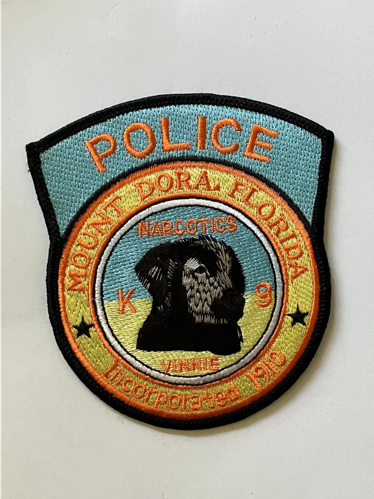 Mount Dora Police Narcotics K9 unit patch, Florida