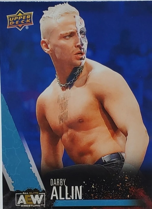 !! 2021 Upper Deck AEW - 1ST EDITION - BLUE - COMPLETE YOUR SET !!