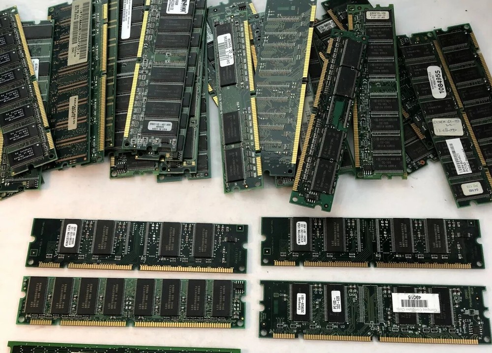 64MB PC100 168 PIN DIMM SDRAM MEMORY MODULES Total 64 mb PC 100 / Non Ecc