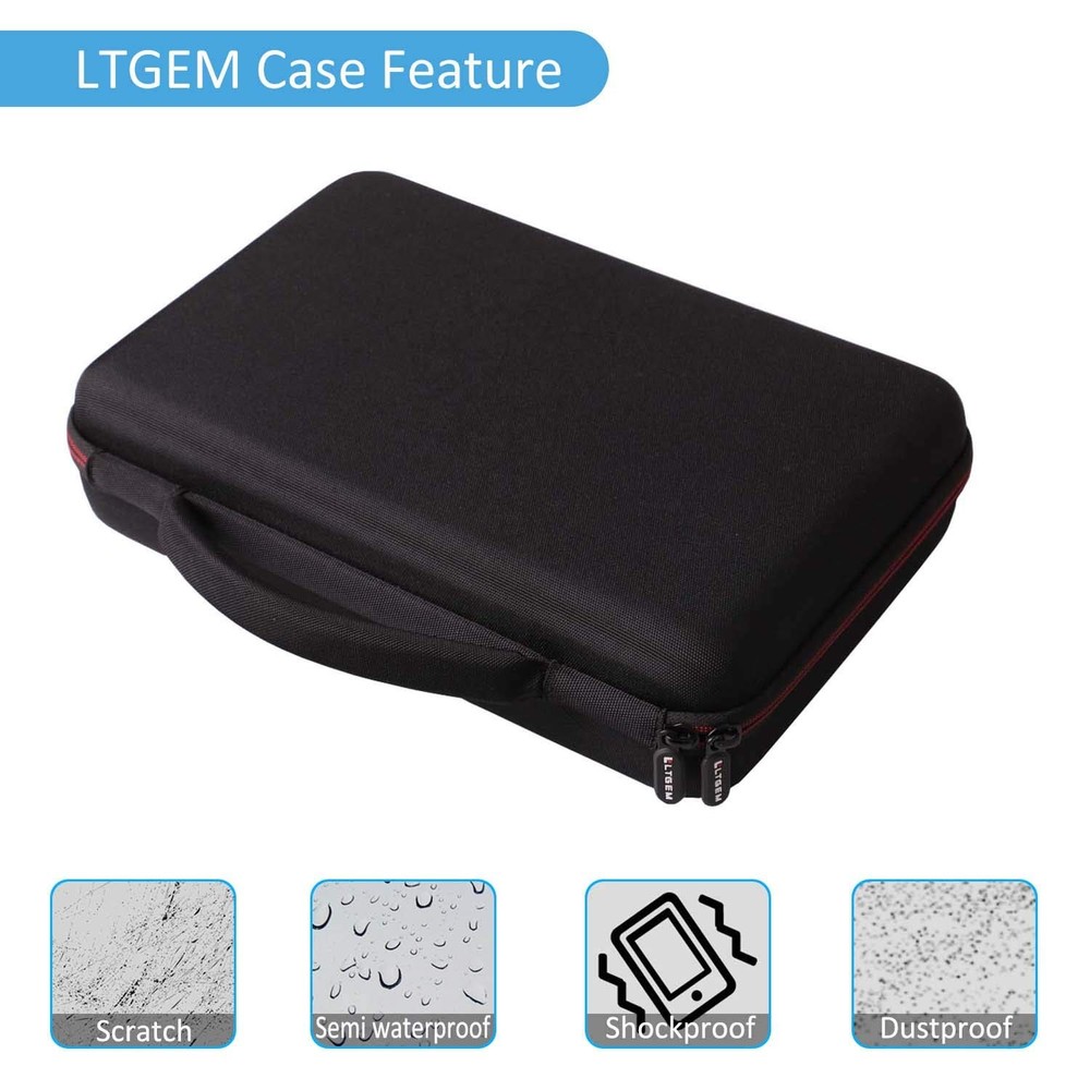 LTGEM Case Compatible with Akai Professional MPK Mini MK3 / Black