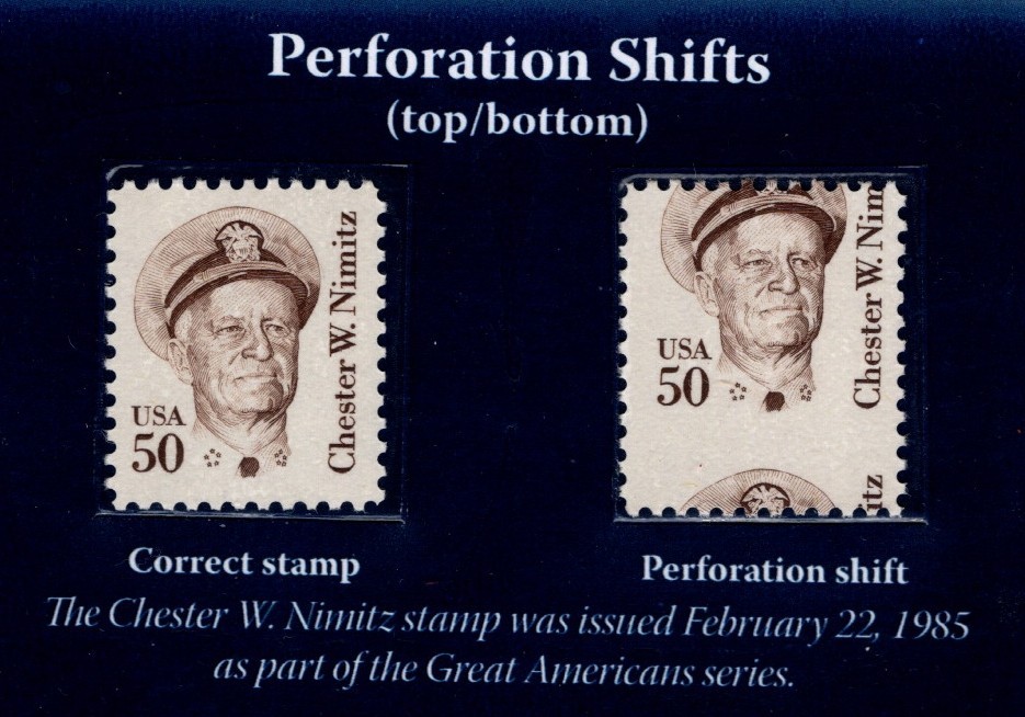Centsational MNH EFO Error Extraordinary US Stamp Errors Folio