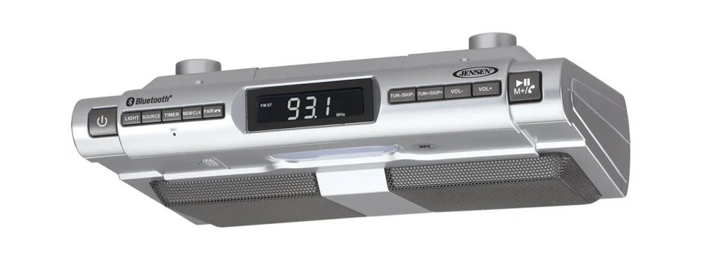 JENSEN SMPS-628 Under Cabinet Universal Bluetooth Music System Replacement Unit