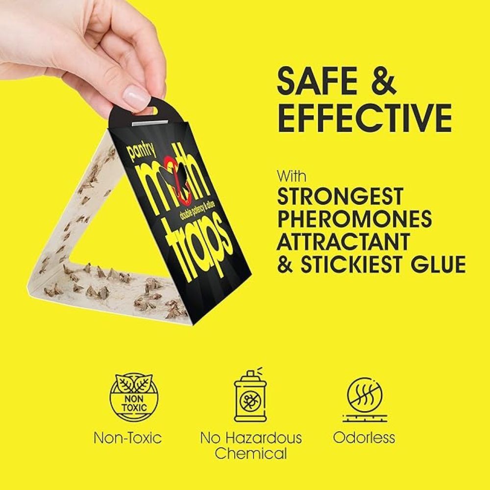 Large Pantry Moth Traps, Pack of 6, FREE SHIPPING