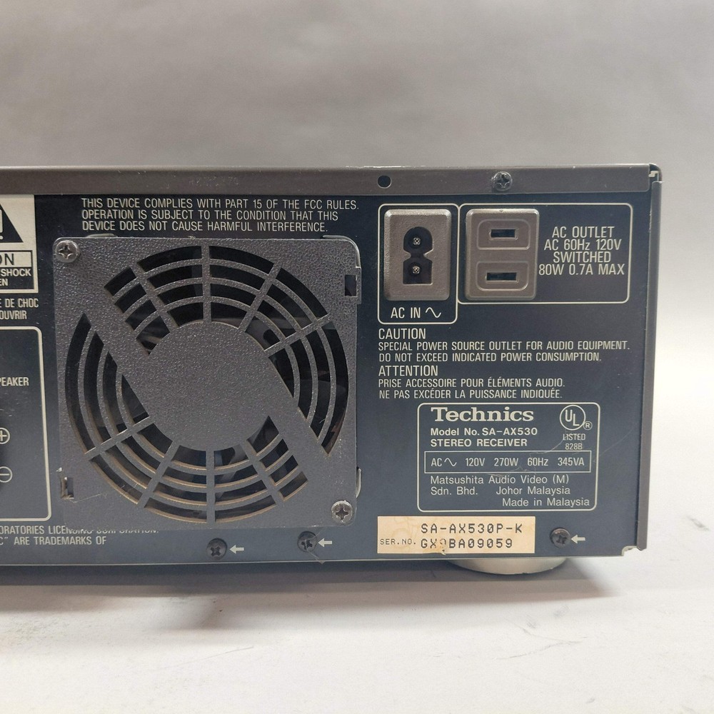 Technics SA-AX530 Receiver