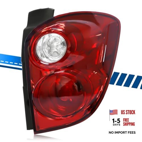 Tail Light Assembly Compatible with Chevy RIGHT PASSENGER SIDE 2010-2015