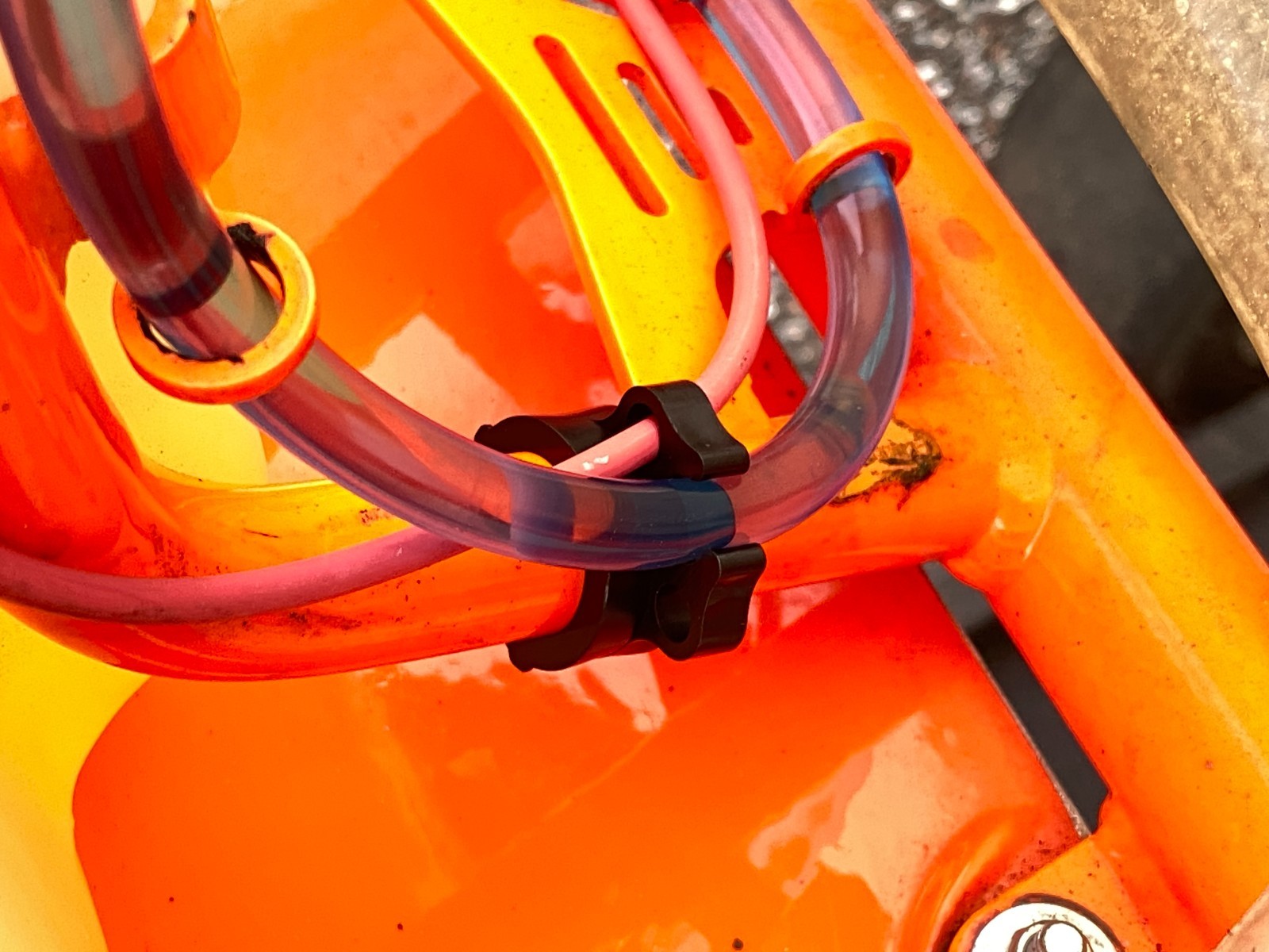 FREE SHIPPING! Kart fuel wire cable guide Briggs 206 TAG Shifter X30 Rotax IAMI