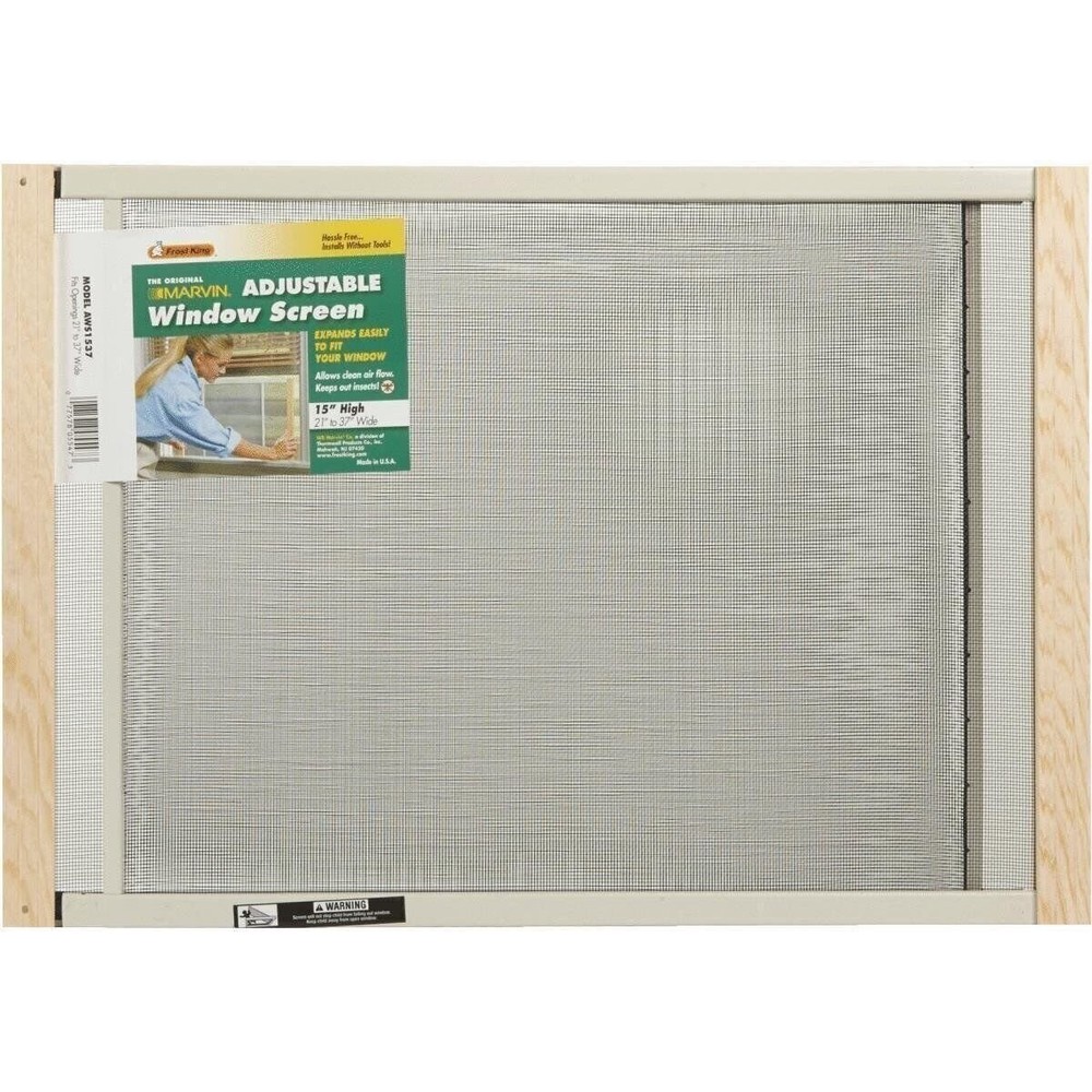 Frost King Adjustable Window Screen