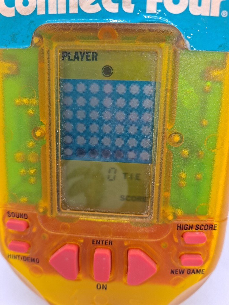 Connect Four Electronic Hand-held Game Works!