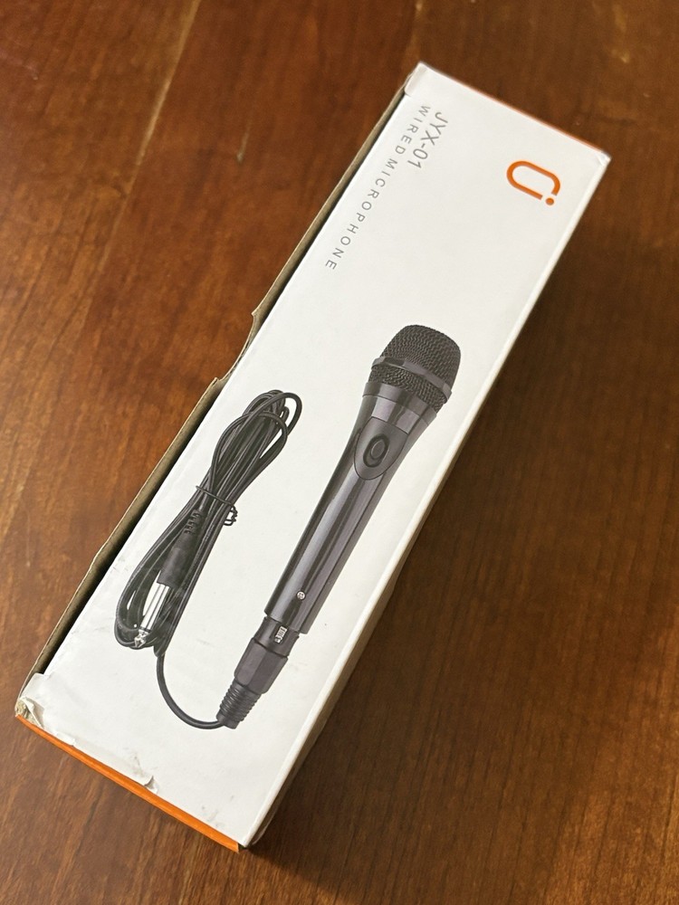 JYX-01 Cardioid Dynamic Wired Microphone Multi-Functional 9.8 Foot Cable