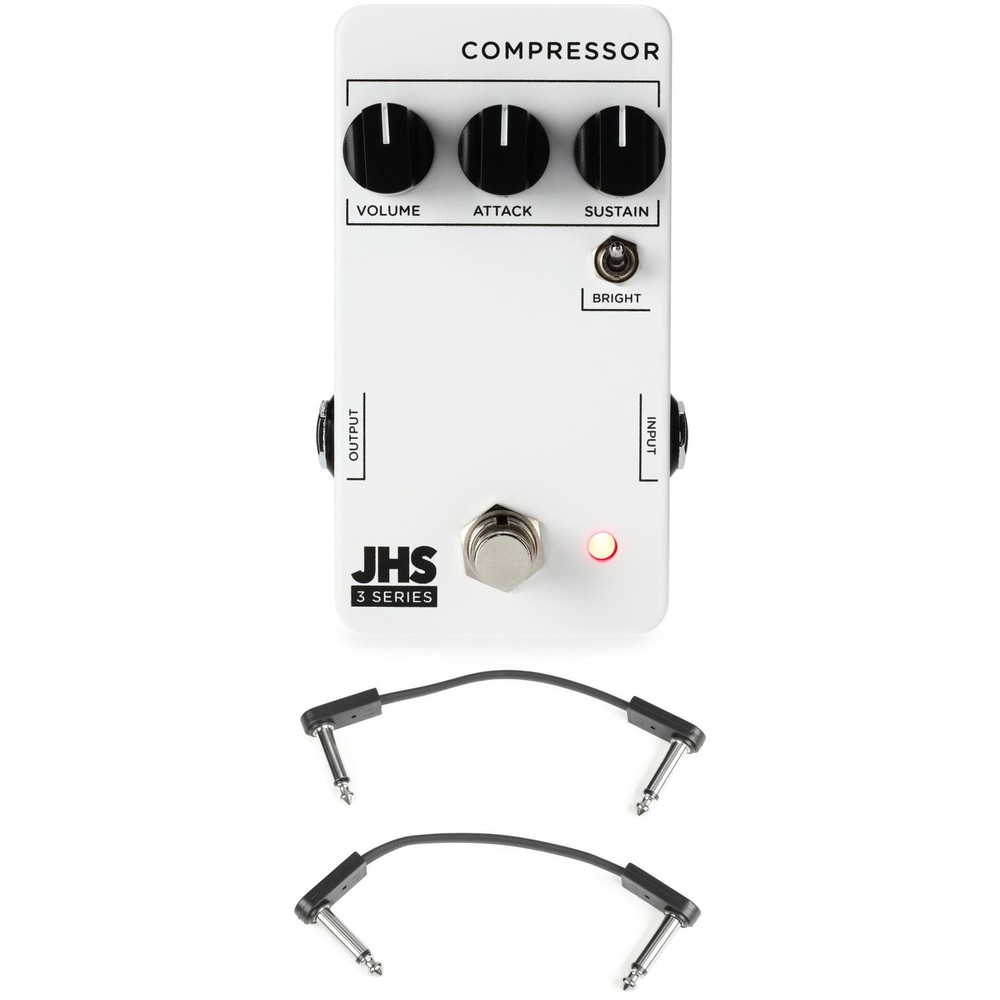 JHS 3 Series Compressor Pedal with EBS Patch Cables
