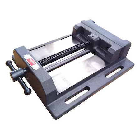 Dayton 4Tk03 8" Machine Vise With Fixed Base