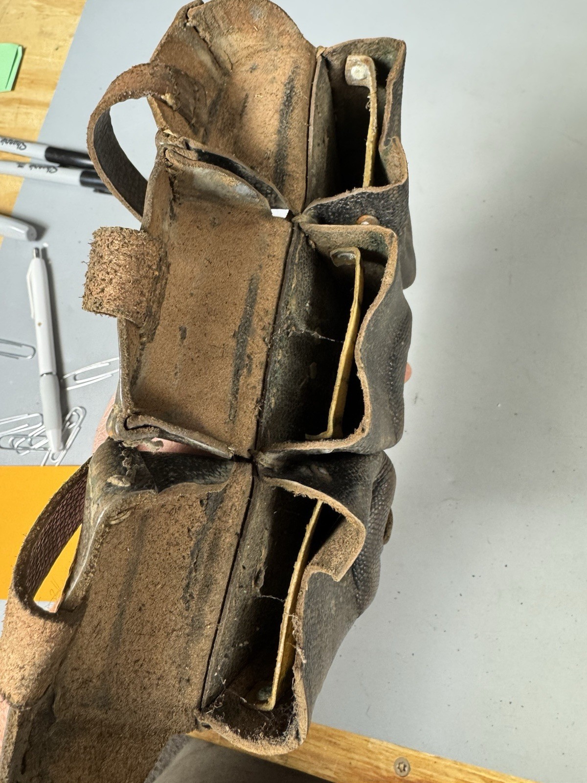 ww2 matched looking pair of k98 pouches BG148