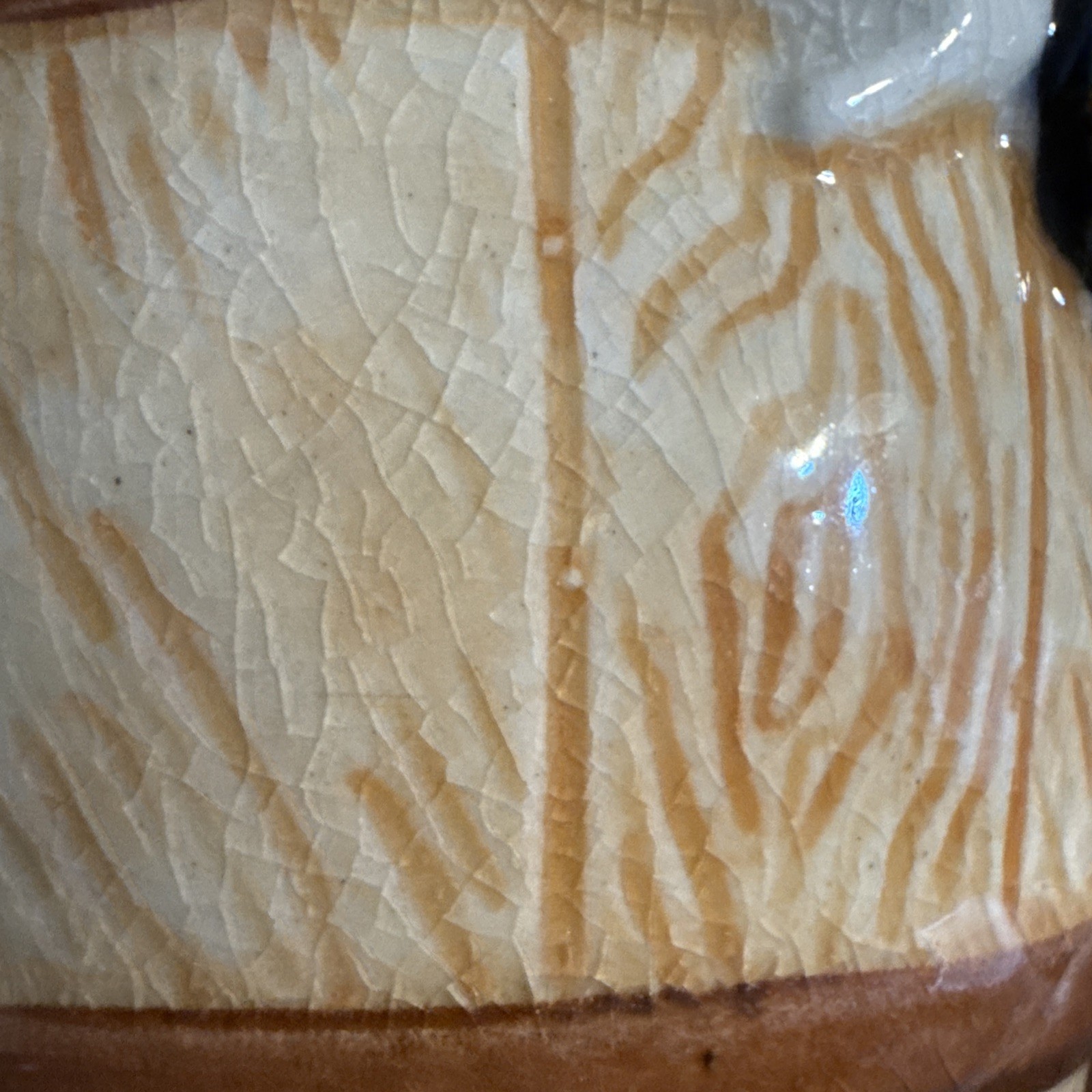 Vintage Hand Painted Black Memorabilia Barrel Mug Made in Japan