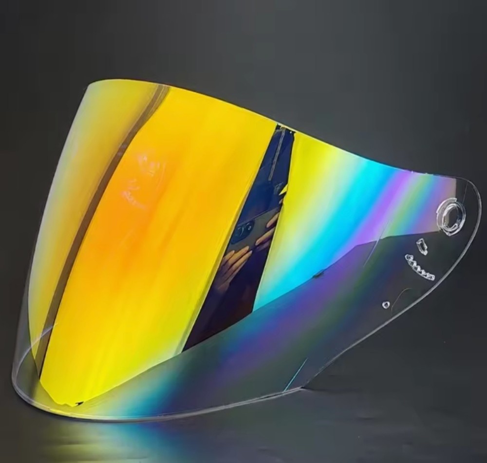 Shoei CJ-1 Visor Lens Clear Gradient Red