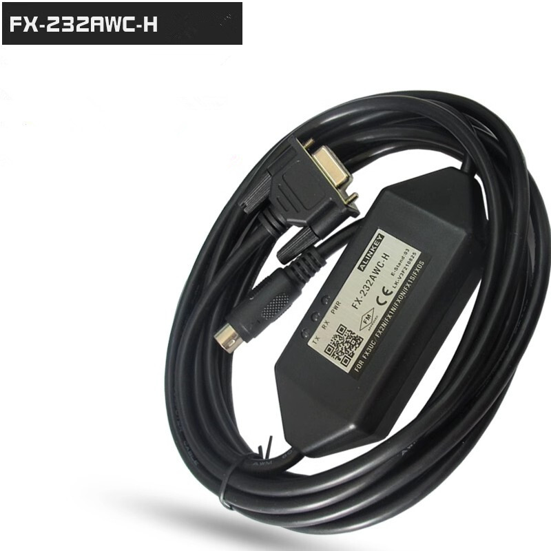 PLC programming cable for Mitsubishi FX  FX-232 AWC-H.