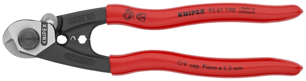 KNIPEX 95 61 190 US Wire Rope Cutters