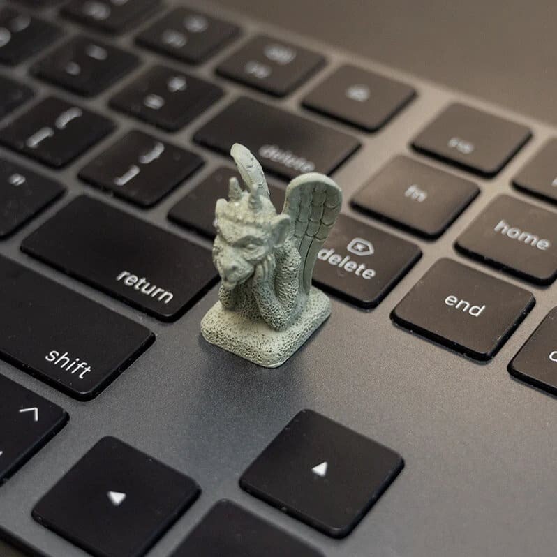 Mini Gargoyle Box Set, 4 Tiny Notre Dame Gargoyles