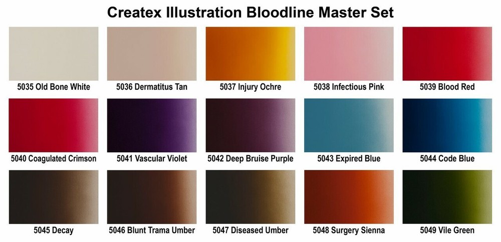 Createx Illustration Bloodline Master Set 1oz