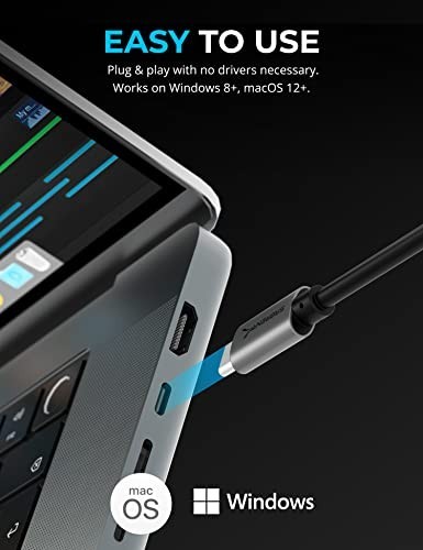 USB Type-C Dual-Slot Card Reader, UHS-II SDXC & microSDXC, Fast Data Transfer