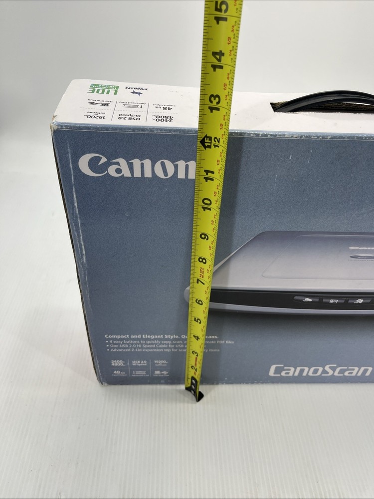 Canon CanoScan LiDE70 Color Image Scanner. Missing CD-ROM. {60}.