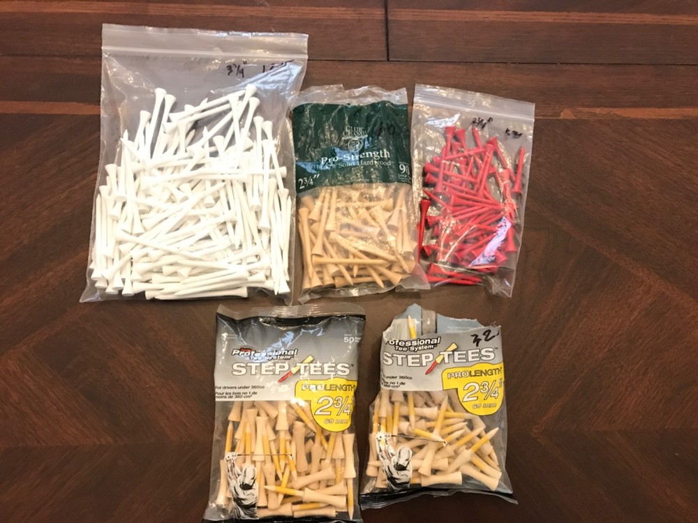319 Assorted Golf Tees (New)