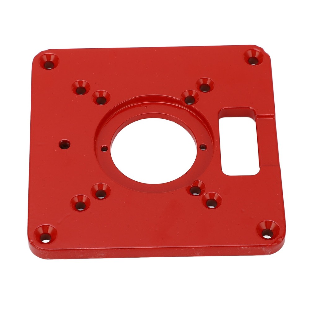 Universal Router Table Insert Plate For Precise Alignment In Woodworking