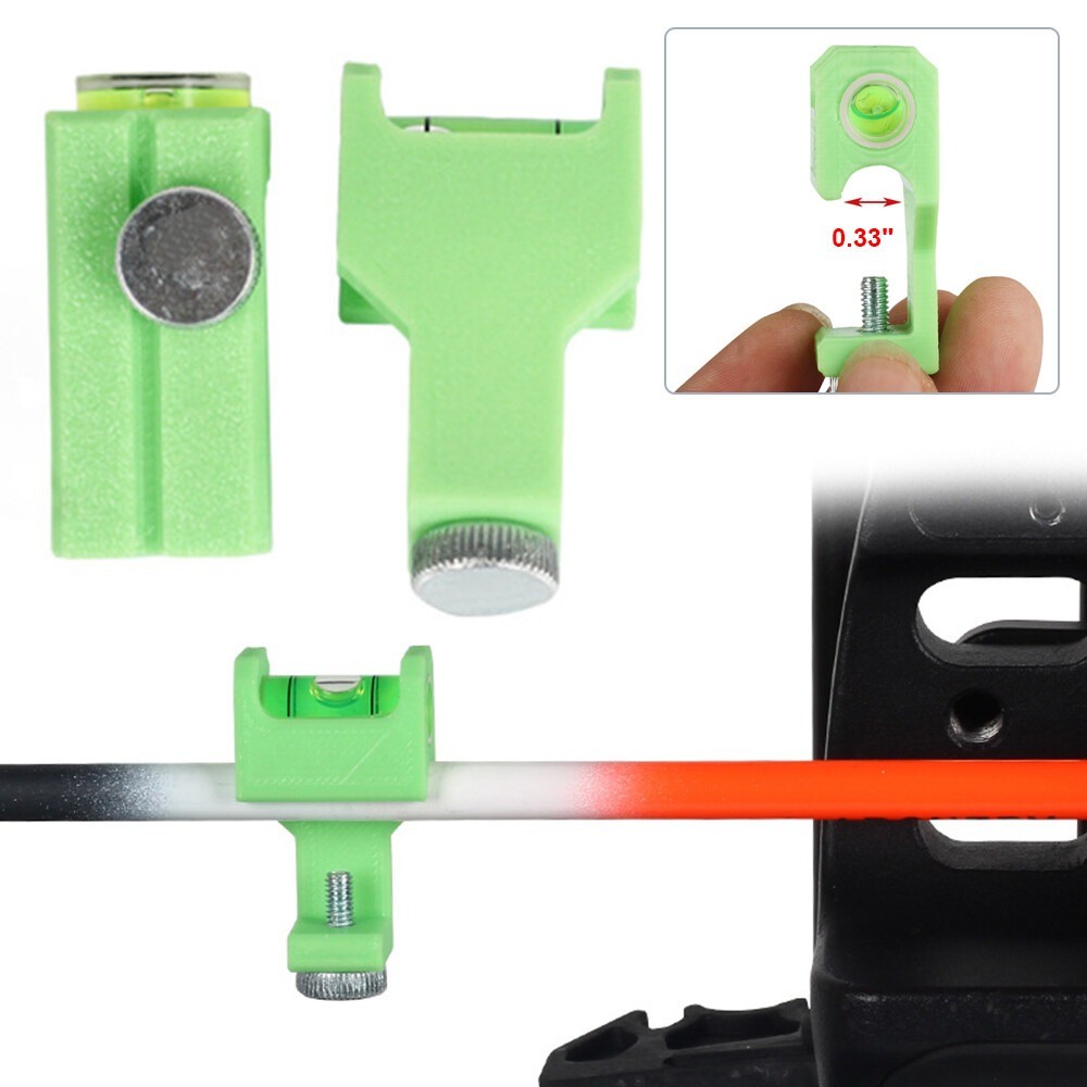 Bow Level Tuning Combo Kit Compound Bow String Tuning Tool with Arrow Rest Level