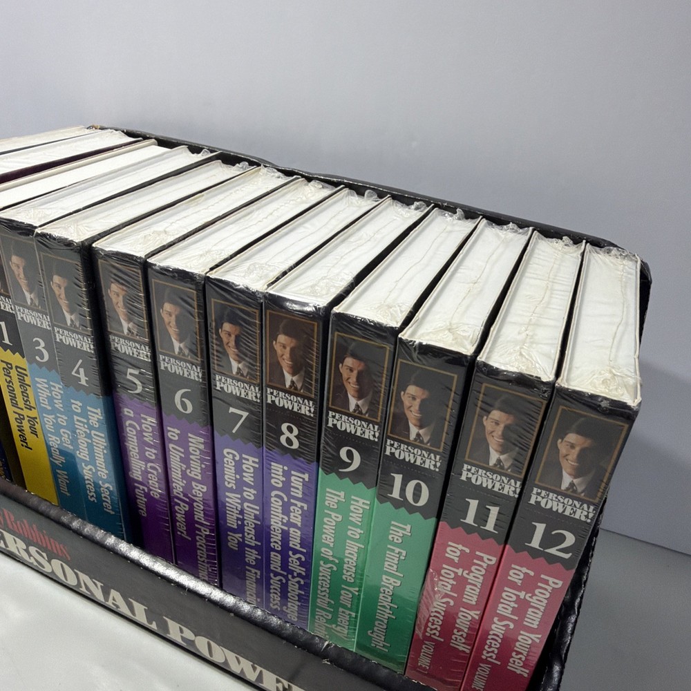 Anthony Robbins Personal Power 30 Day Program Cassetts Set Missing Disc 2!