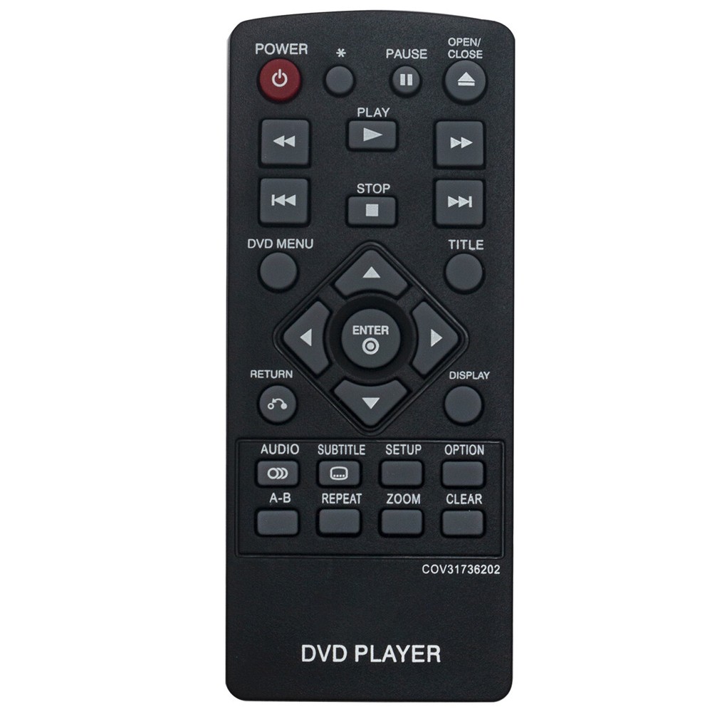 COV31736202 Replace Remote Control for LG DVD Player DP132