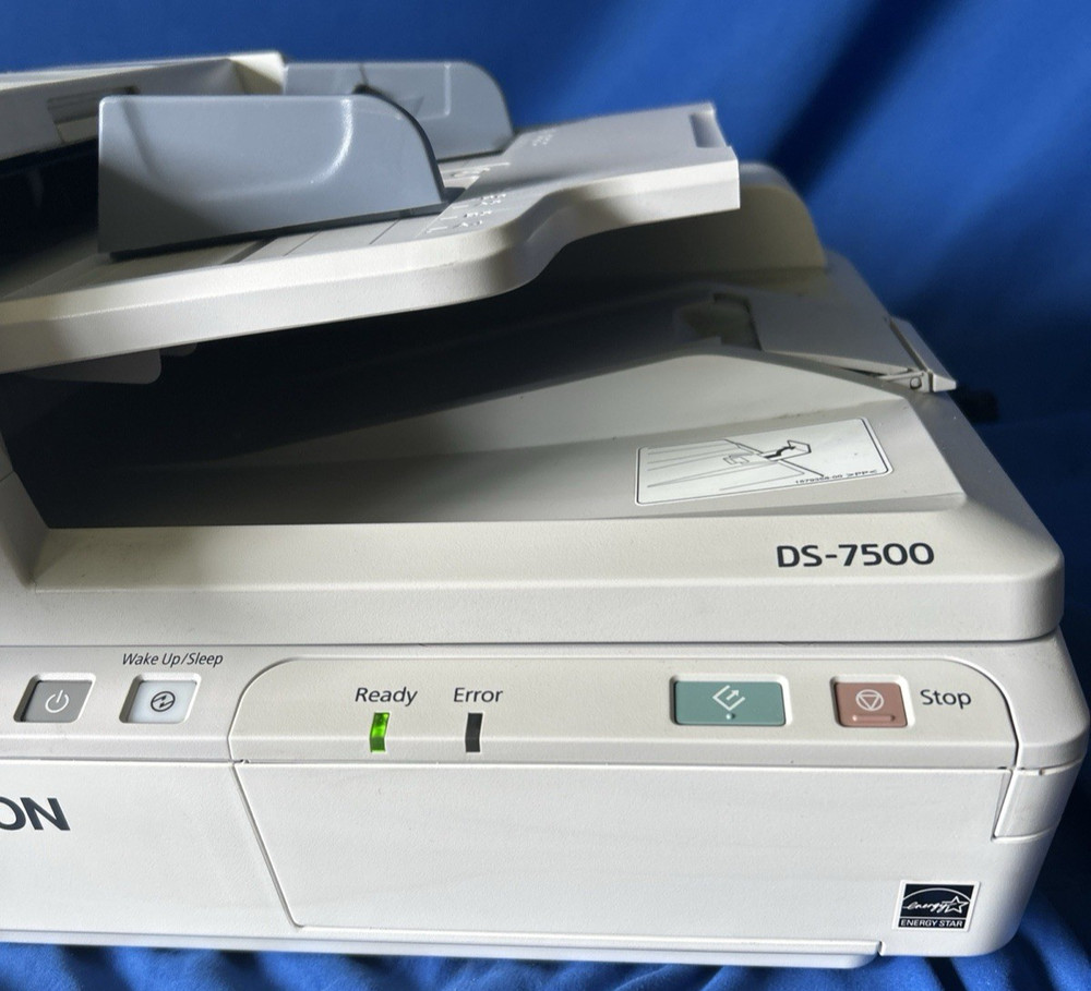 Epson WorkForce DS-7500 Color Duplex Document Scanner – Low 22K Pages