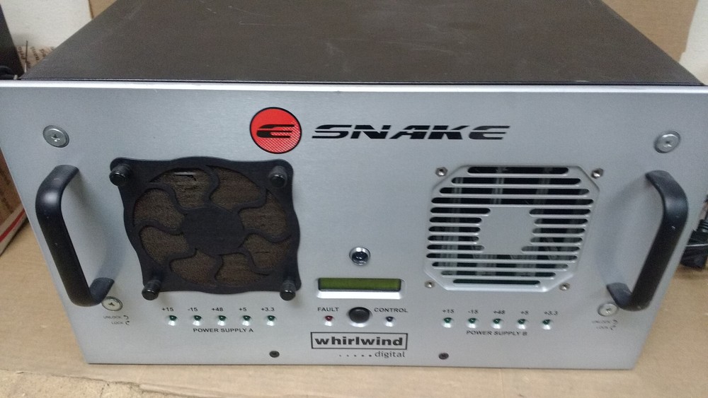 Whirlwind E Snake digital, E Snake ESF64 , frame , I/O cards not included