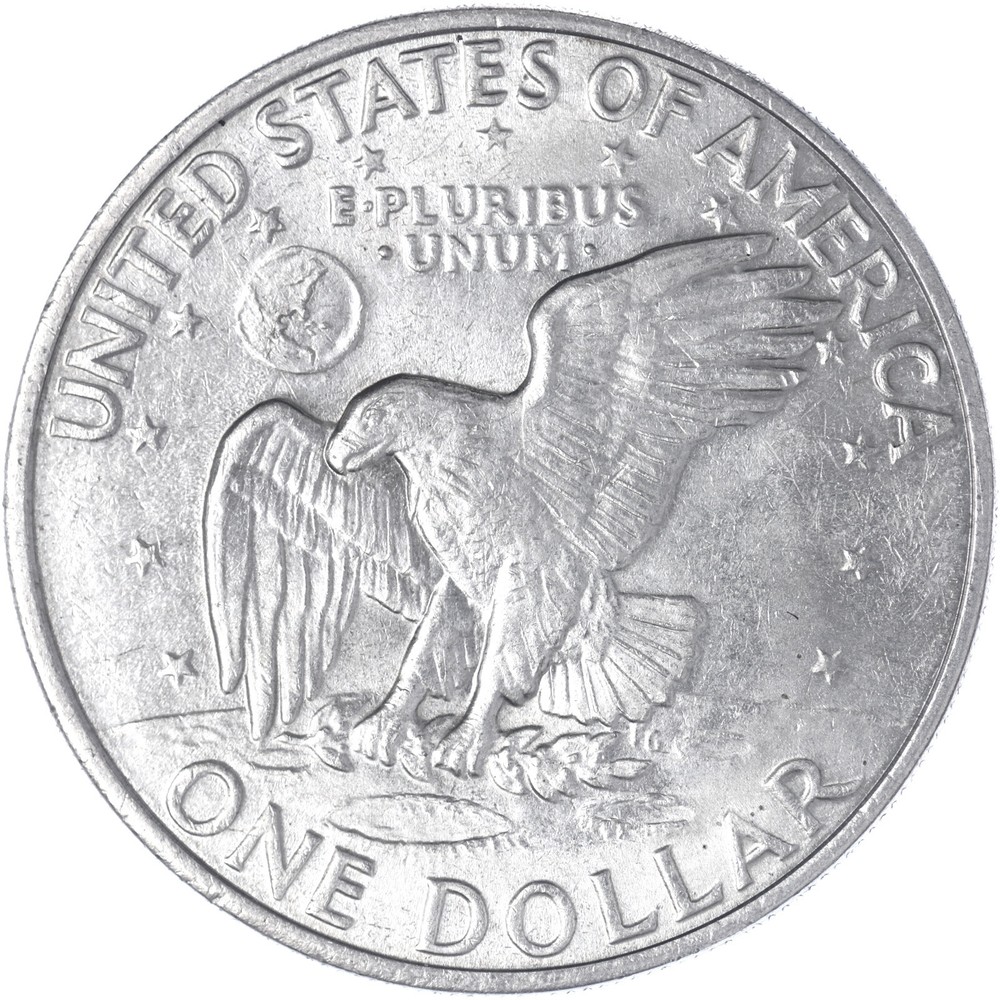 1971 (P) Eisenhower Dollar AU Ike