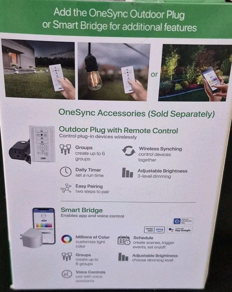 Feit Electric SYNC/REMOTE OneSync Landscape Handheld Remote Control White New