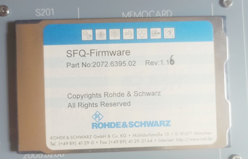 Rohde & Schwarz SFQ controller