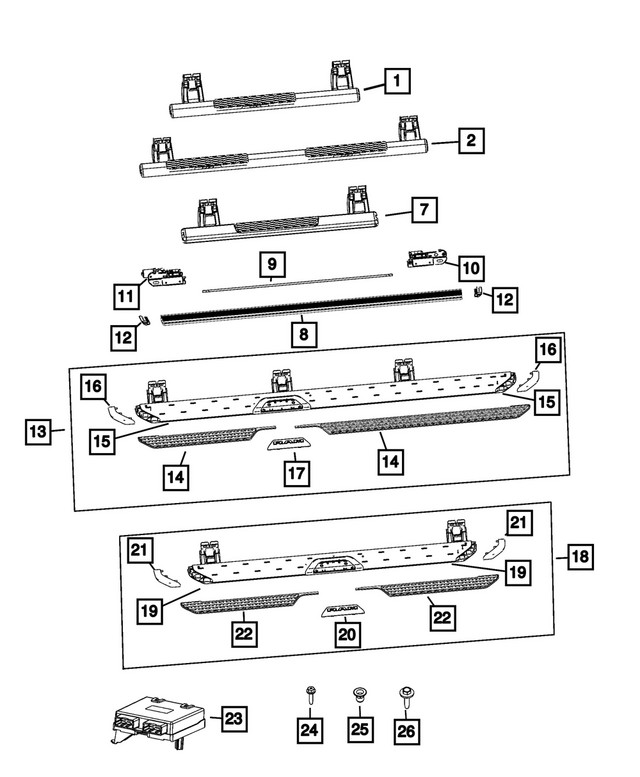 Genuine Mopar Controller Module 68367399AF