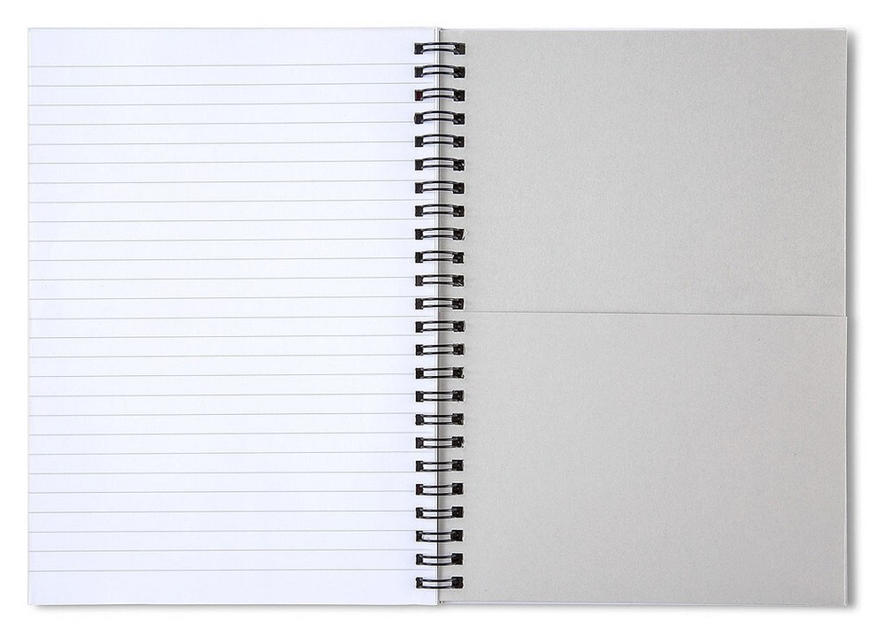 Seeing Past Spiral Notebook Blank Notebook Lined Journal 8 X 6 Notebook