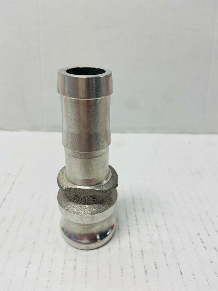 Aluminum 1" Camlock Fitting Style E Notched E100