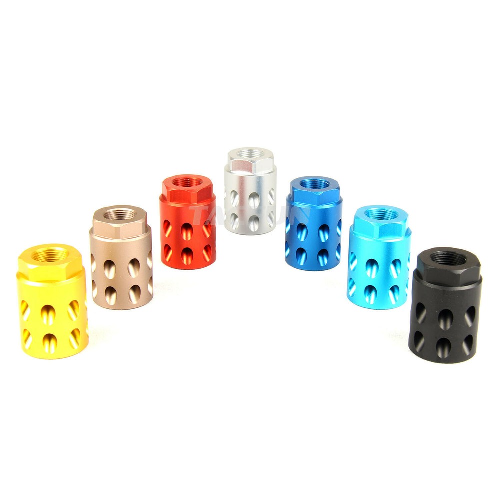 Muzzle Brake 1/2x28 TPI Compensator For 9mm Glock
