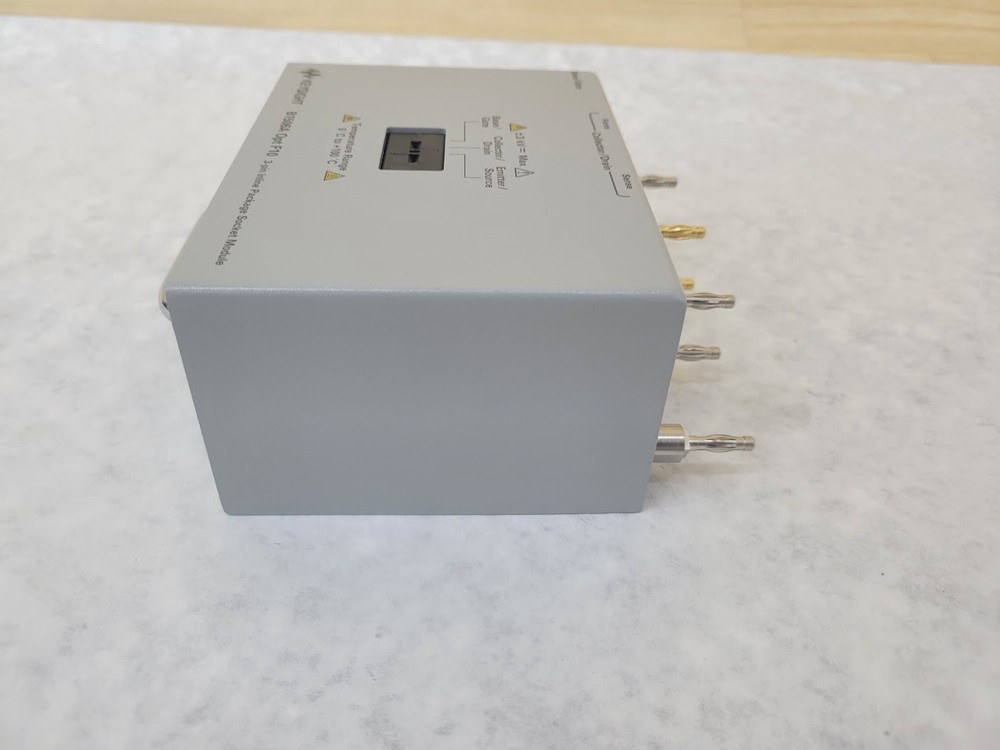Keysight Technologies B1506A 3-pin Inline Package Socket Module F10